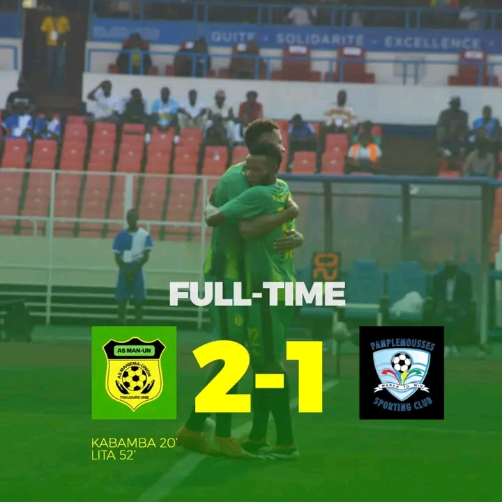 Coupe de la Confédération : Maniema Union remporte le premier acte (2-1)