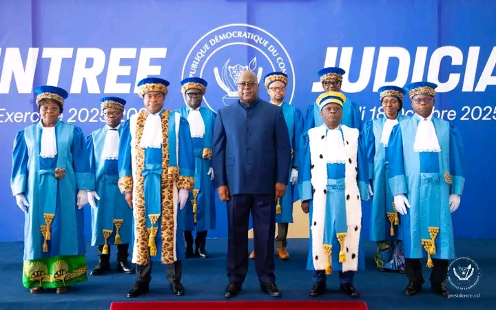 RDC : La Cour constitutionnelle lance son année judiciaire en présence du président Tshisekedi