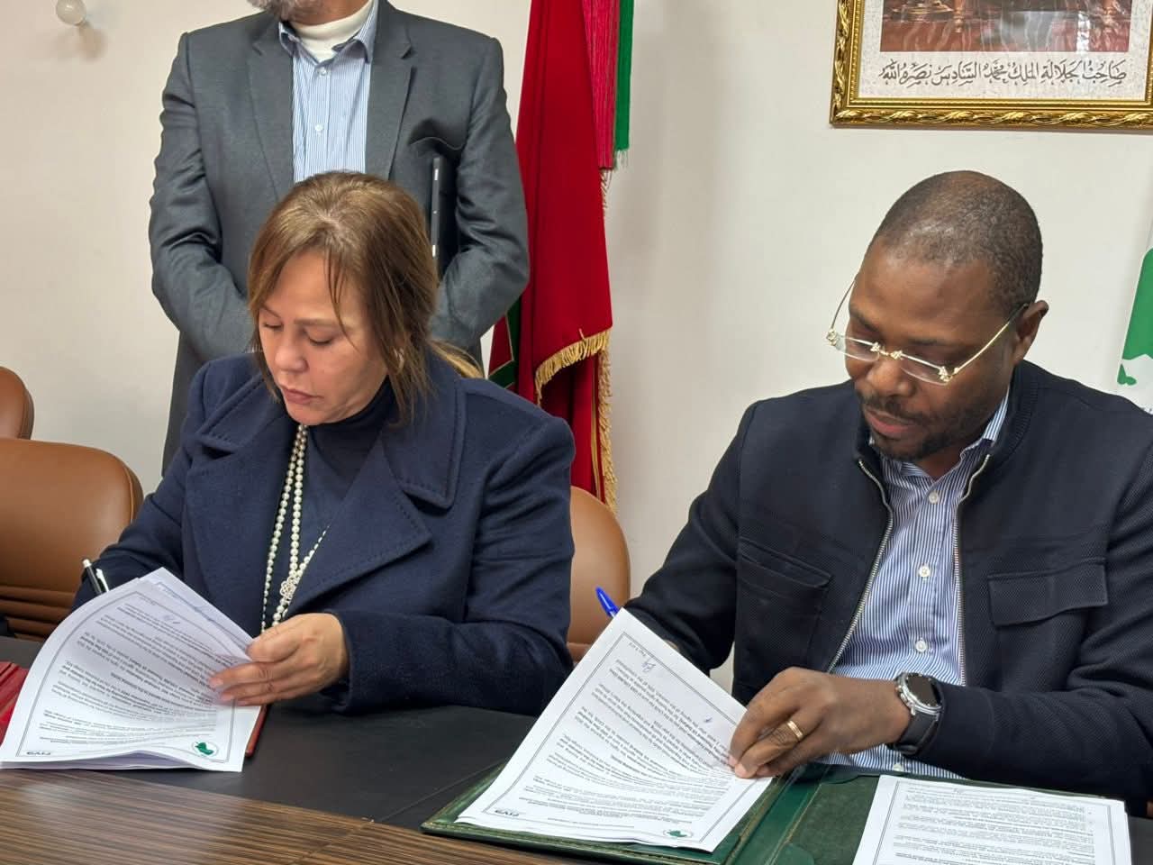 Volley-ball : Signature du protocole entre la FEVOCO et la CAVB pour la CAN 2026 en RDC