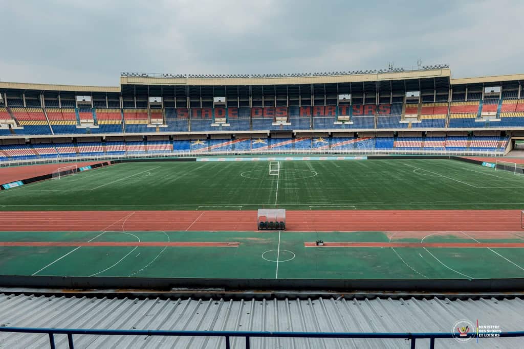 CAF : Suspension temporaire du Stade des Martyrs de Kinshasa pour non-conformité