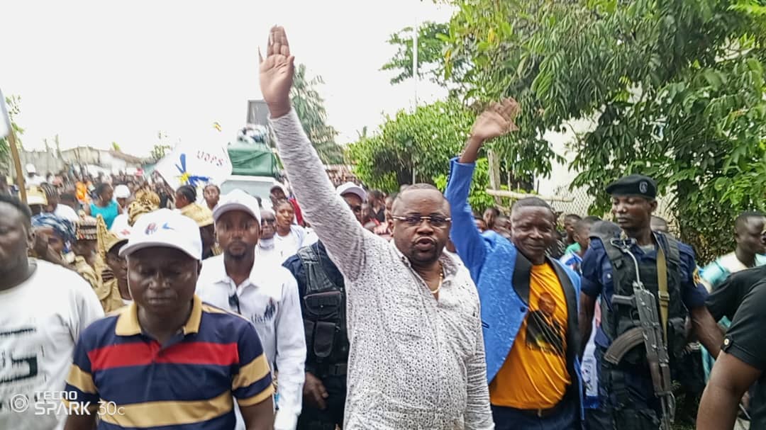 Kasongo Lunda : arrivée du Député national Flory Mapamboli dans la circonscription électorale de Kasongo Lunda mercredi 21 janvier 2026.
