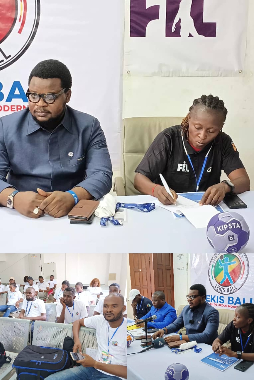 Lekisball : La Fédération Internationale forme les acteurs de la discipline à Brazzaville