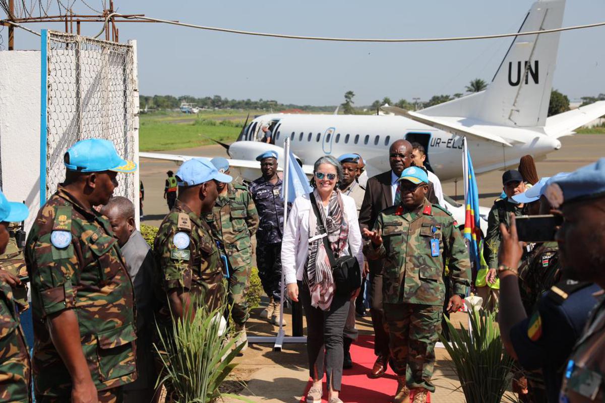Est de la RDC : Vivian van de Perre relance l’appui de la MONUSCO au cessez-le-feu